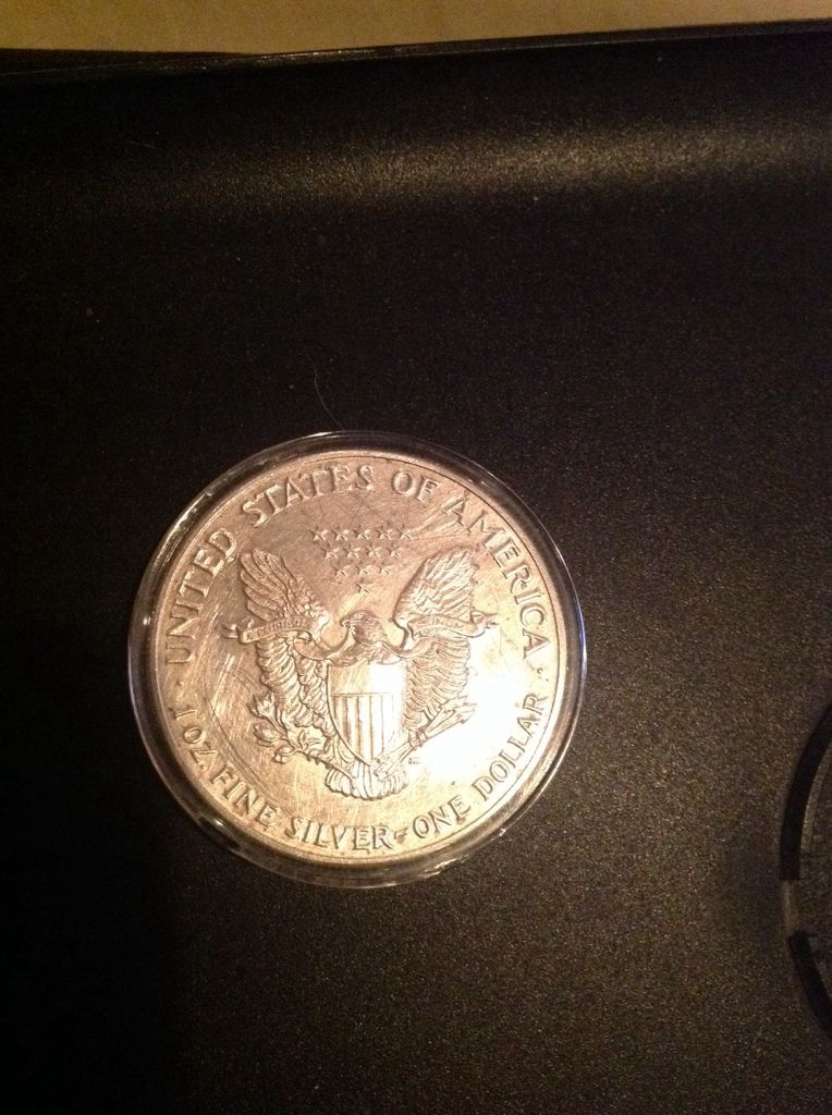 American Silver Eagle Dollar  coin collectible - Main Image 2