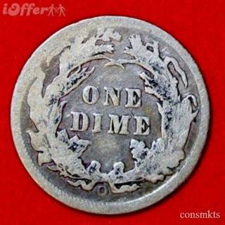 1891 O Seated Liberty Dime  coin collectible - Main Image 2