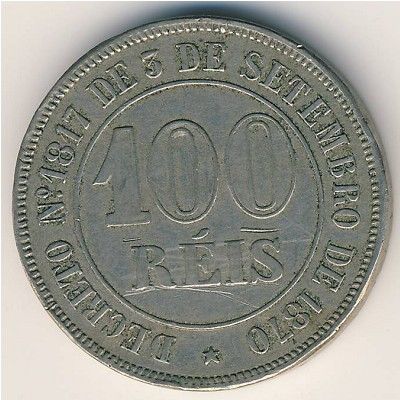100 Réis  coin collectible - Main Image 2