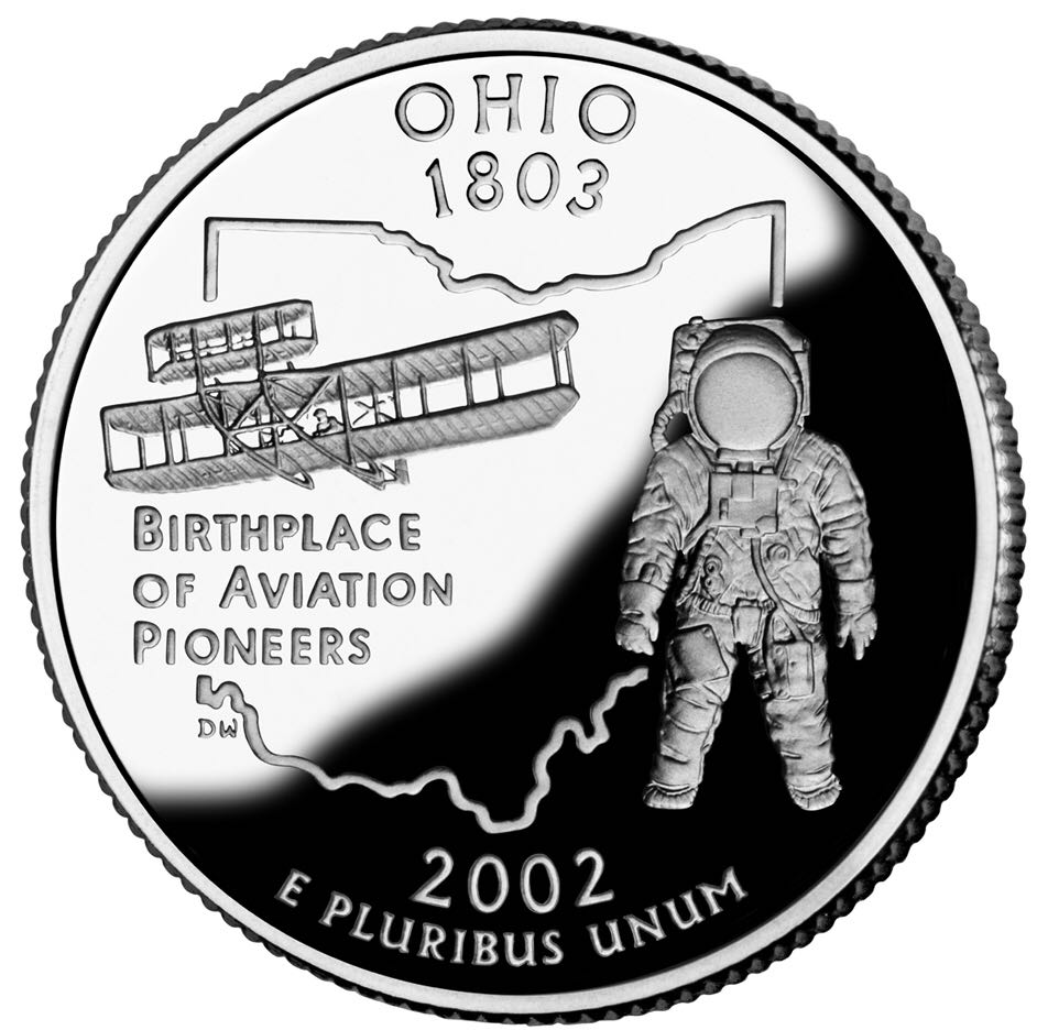 Ohio State Quarter D  coin collectible - Main Image 2