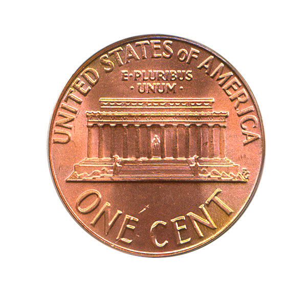 1975-D Lincoln Penny  coin collectible - Main Image 2