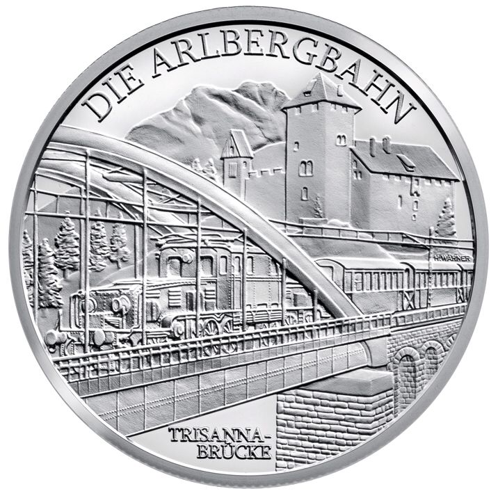 ÖBB - Die Elektrifizierung der Bahn  coin collectible - Main Image 2