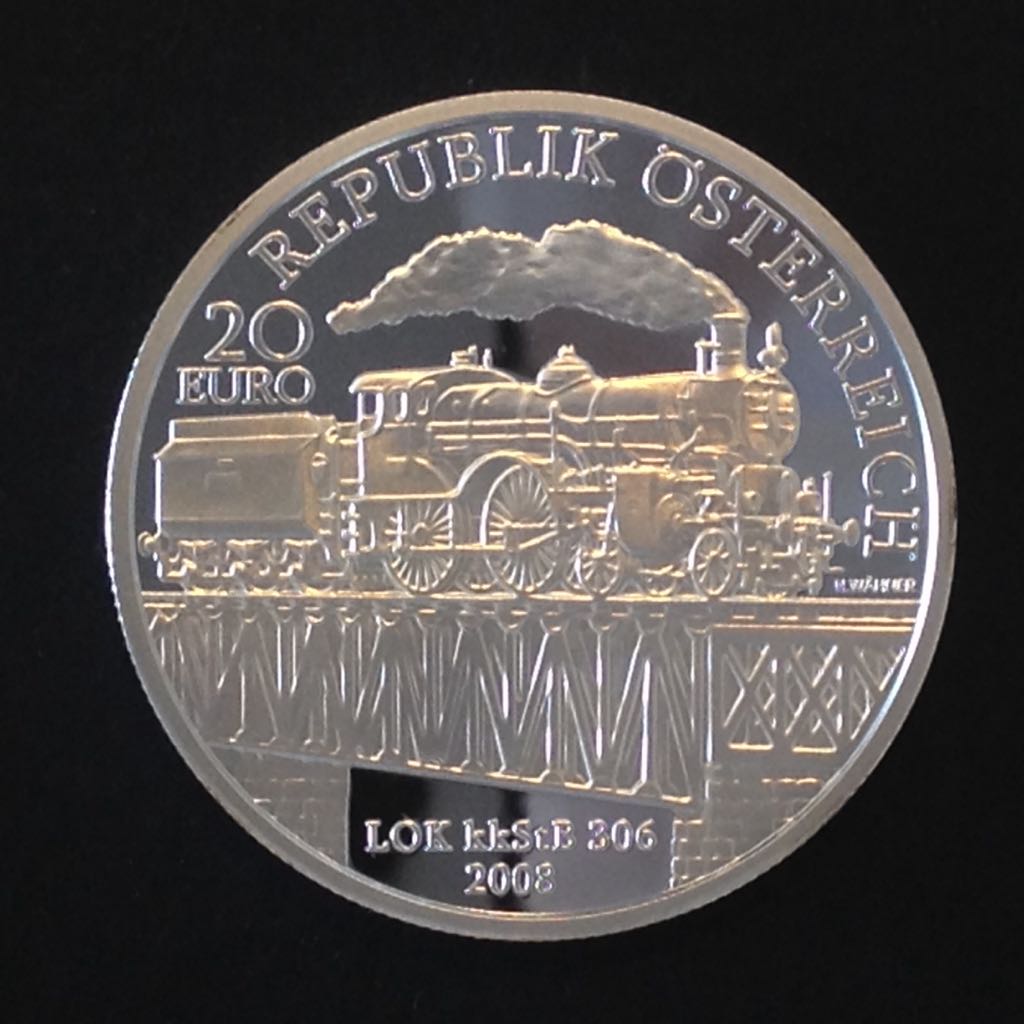 Empress Elisabeth Western Railway  coin collectible - Main Image 2