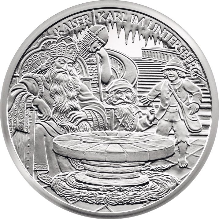 Karl der Grosse im Untersberg  coin collectible - Main Image 2