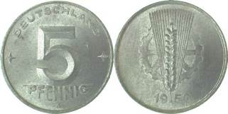 Reich 5 Pfennig DDR  coin collectible - Main Image 1