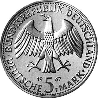 5 Mark F - Gebrüder von Humboldt  coin collectible - Main Image 2