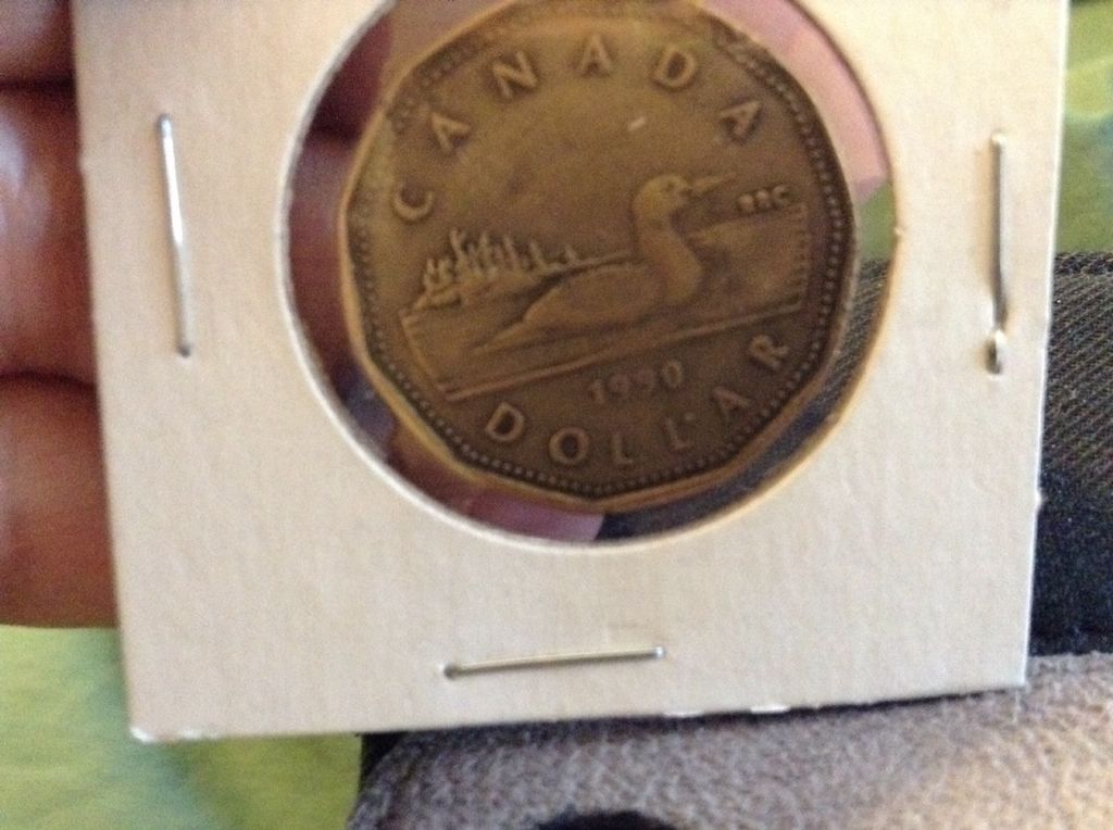1990 Loonie  coin collectible - Main Image 2
