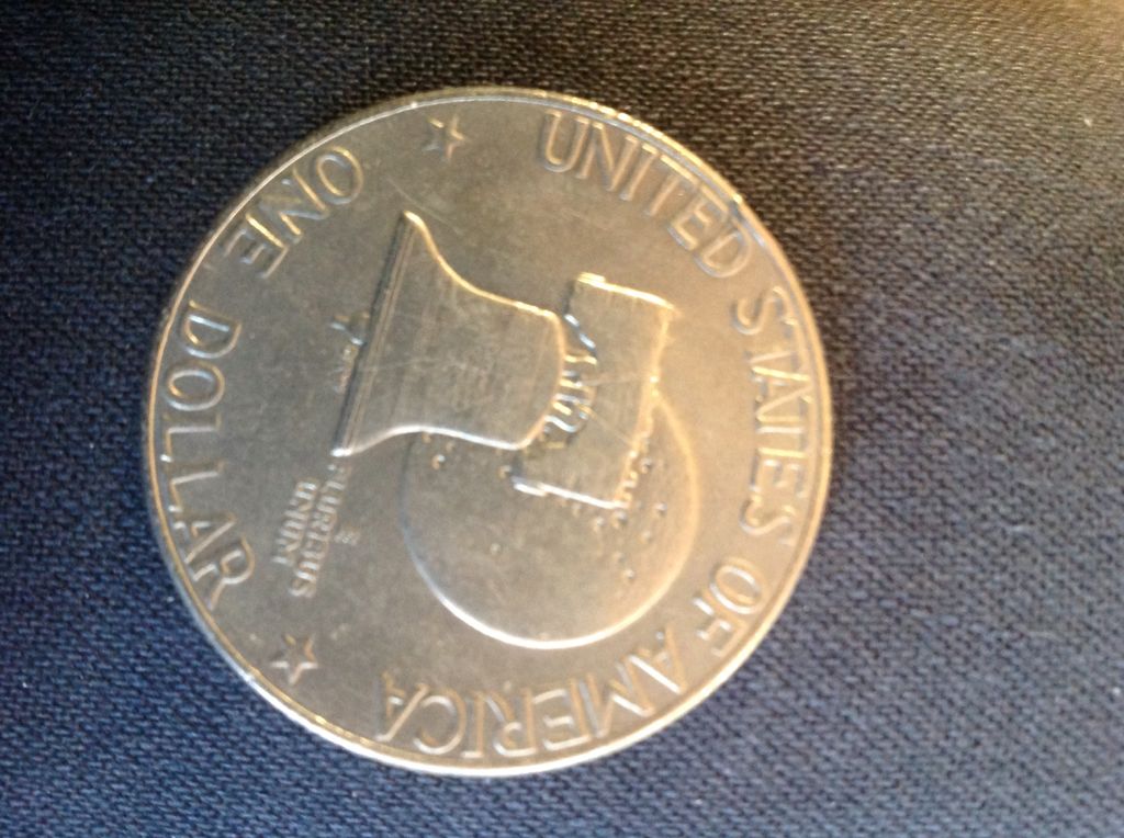 1776-1976 Kennedy Dollar  coin collectible - Main Image 2