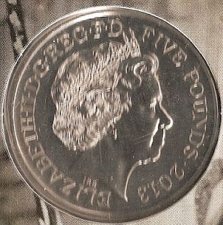 Five Pound 2013  coin collectible - Main Image 2