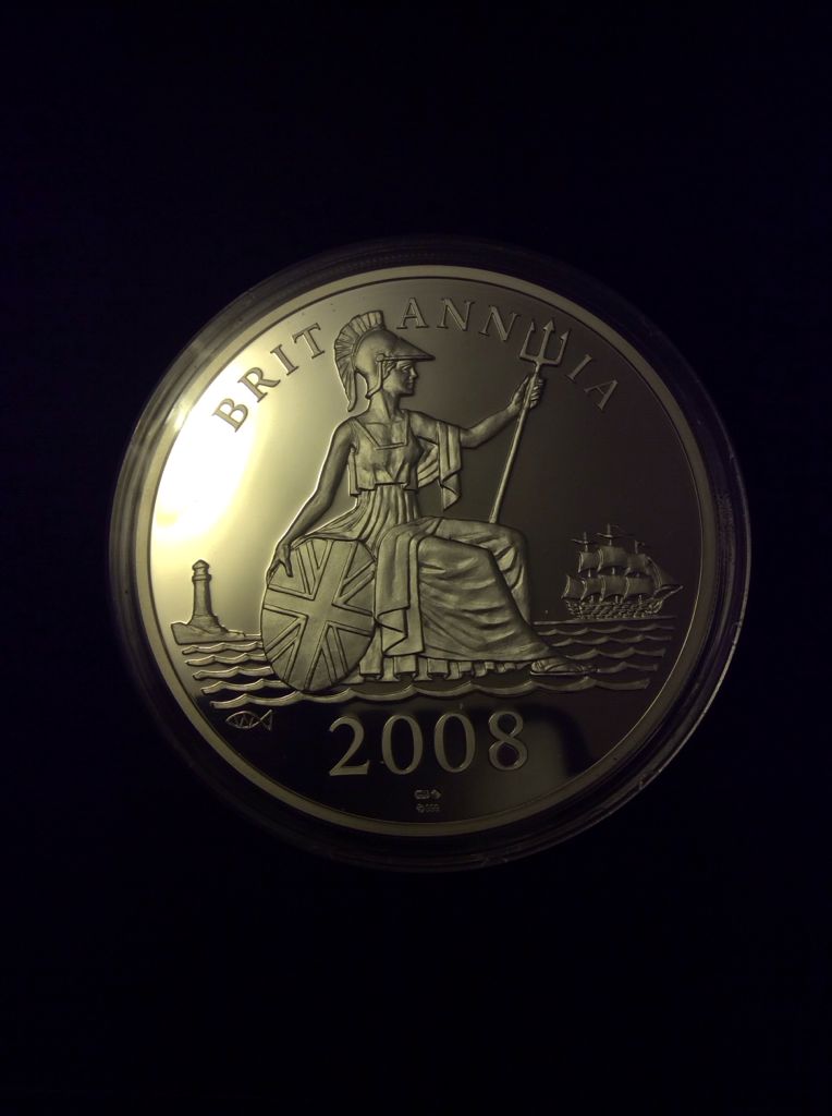 Britannia - The 2008 Anniversary Of The RAF ’The Spitfire’ (No.2)  coin collectible - Main Image 2