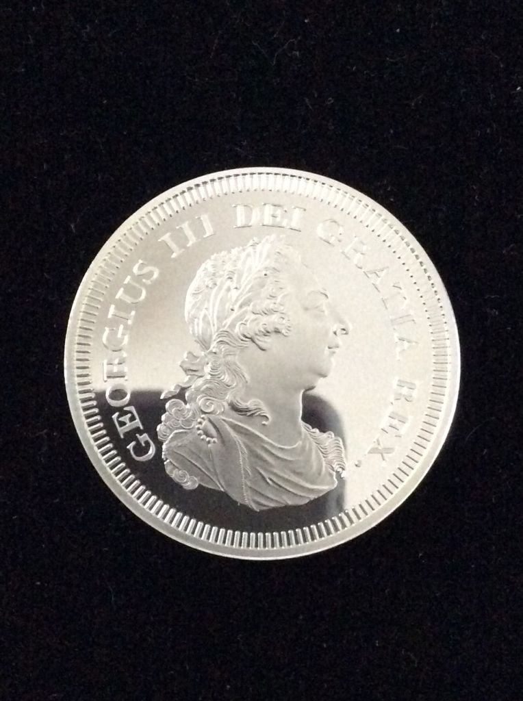 George III Bank Of England Medal (Reproduction)  coin collectible - Main Image 2