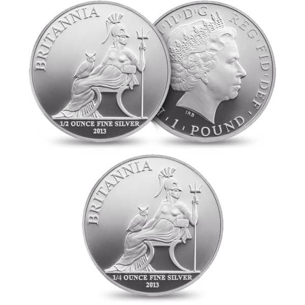 Britannia Silver Proof - 2 Coin Set  coin collectible - Main Image 1