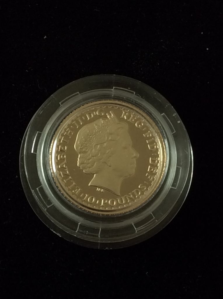 Britannia £10 Gold Proof - 1/10th Ounce  coin collectible - Main Image 2
