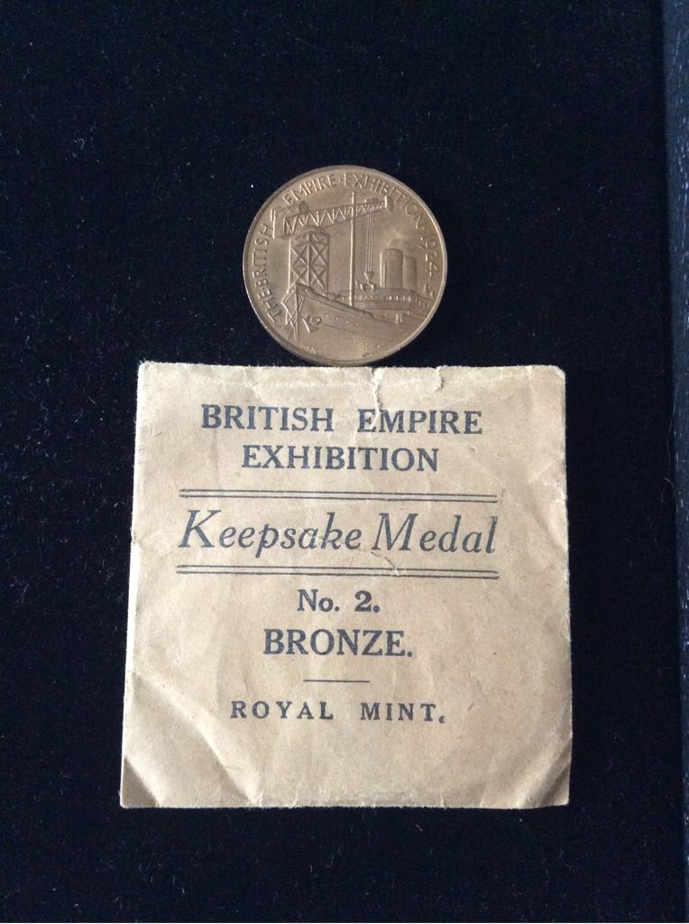 British Empire Exhibition - ’Keepsake Medal’ No. 2  coin collectible - Main Image 2
