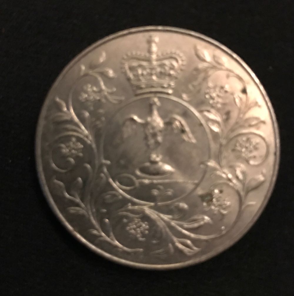 Queen Elizabeth II Silver Jubilee Medal  coin collectible - Main Image 4