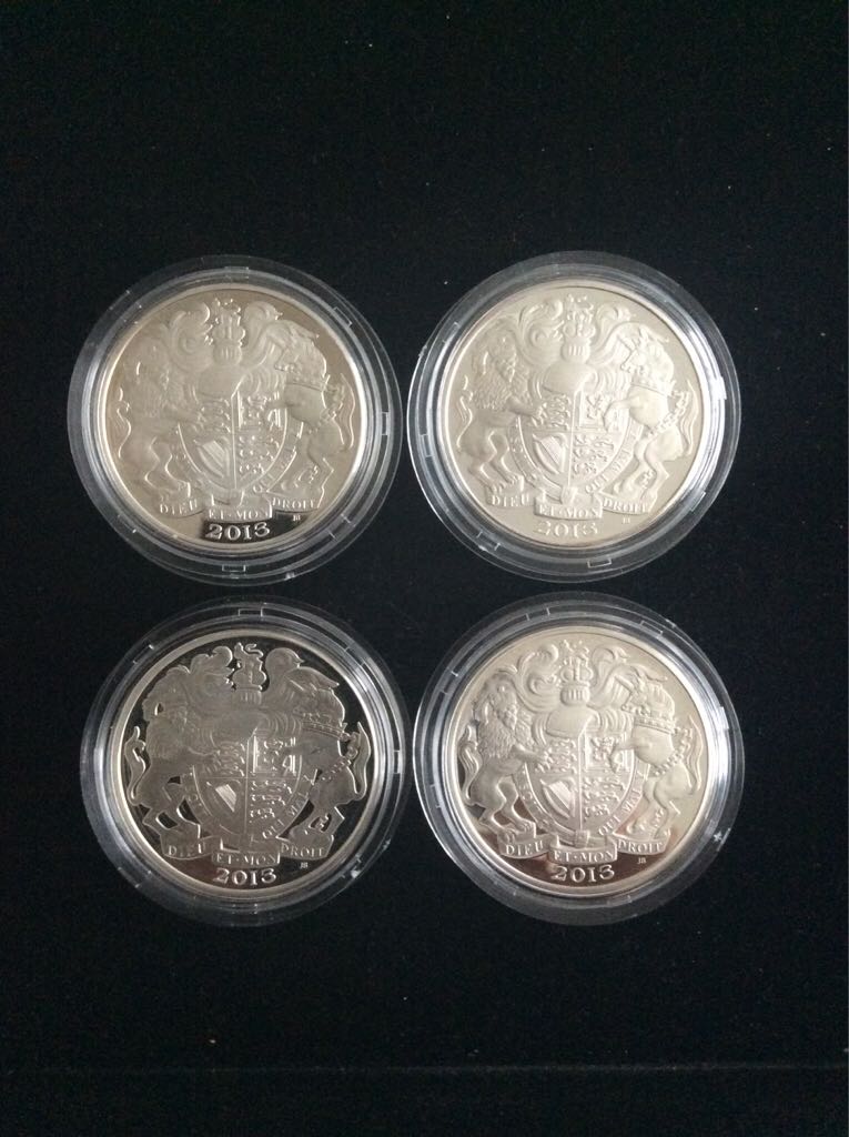 Silver Proof Queens Portrait 4 Coin Set  coin collectible - Main Image 2