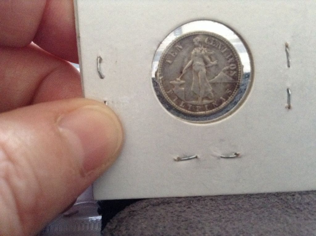 1945 USA Phillipine 10 Centavos  coin collectible - Main Image 2