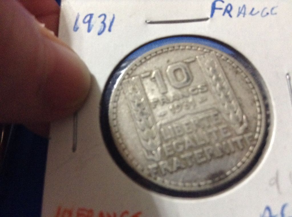 1931 10 Francs  coin collectible - Main Image 2