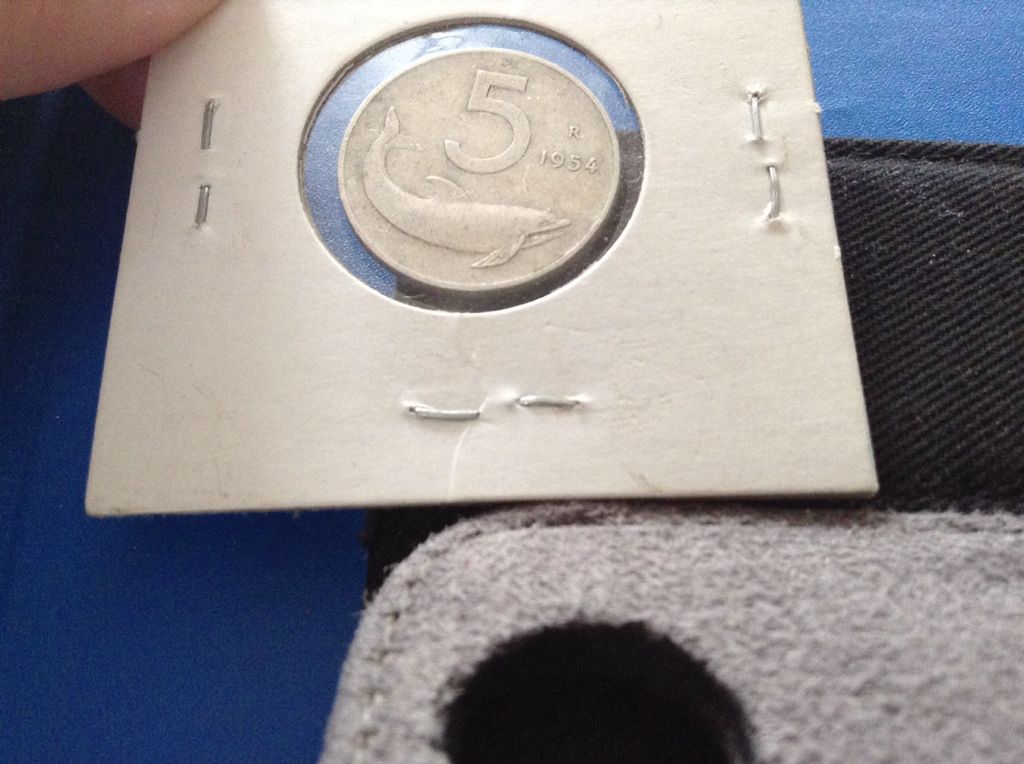 1954 Italian 5  coin collectible - Main Image 2