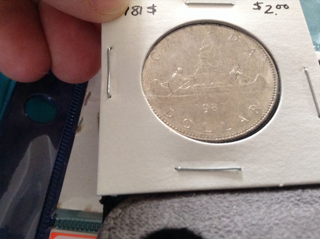1981 Canadian Dollar  coin collectible - Main Image 2
