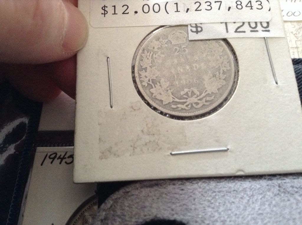 1906 Canadian Quarter  coin collectible - Main Image 2