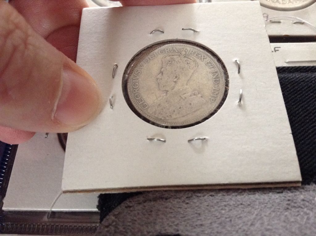 1920 Canadian Quarters  coin collectible - Main Image 1