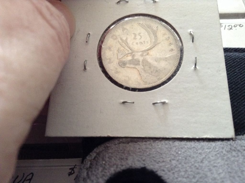 1944 Canadian Quarter  coin collectible - Main Image 2