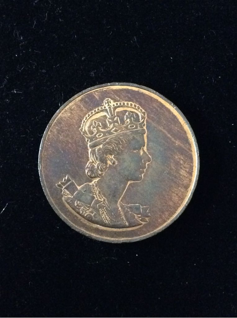 Queen Elizabeth II Coronation Commemorative Medal  coin collectible - Main Image 2