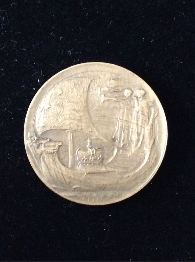 George V Coronation Commemorative Medal  coin collectible - Main Image 2