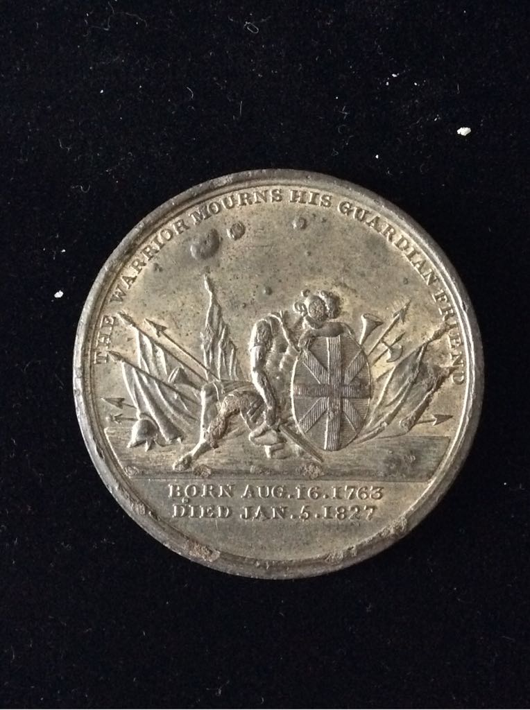 Death Of Duke Of York Medal - White Metal  coin collectible - Main Image 2