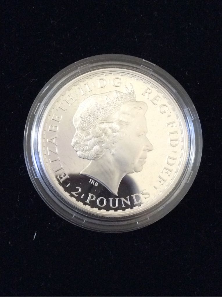 Britannia £2 Proof 1 Ounce  coin collectible - Main Image 2