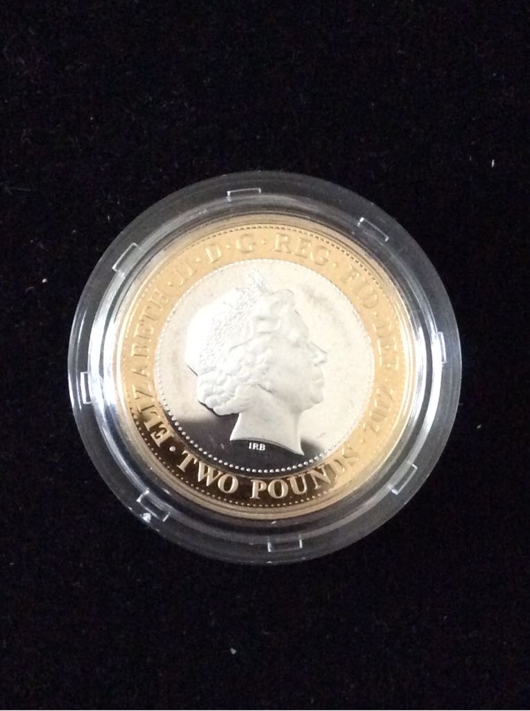 Olympic Handover To Rio £2 Piedfort  coin collectible - Main Image 2