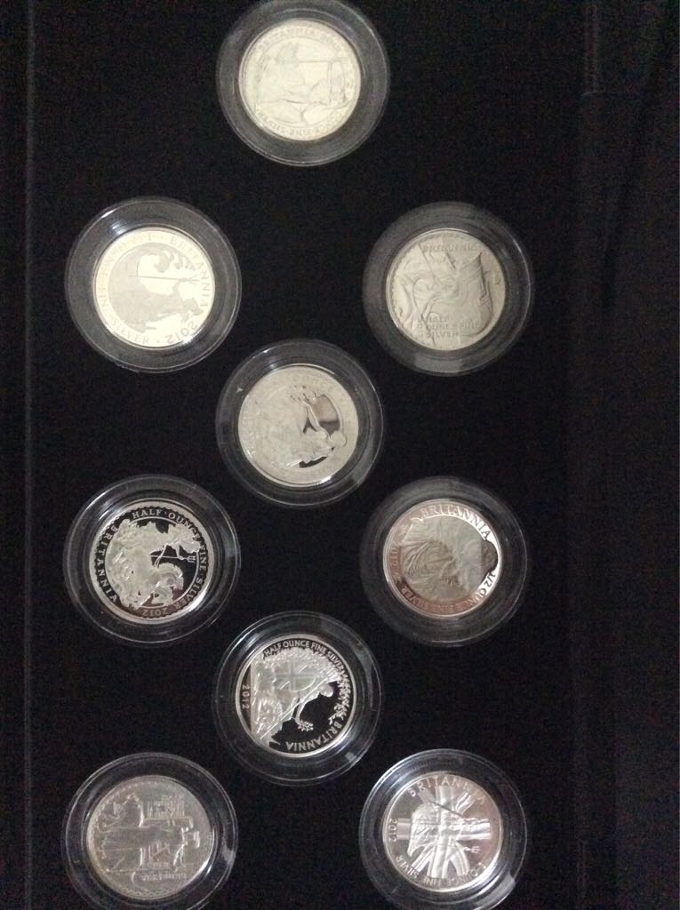 Britannia £1 25th Anniversary Set - 9 Coins  coin collectible - Main Image 2