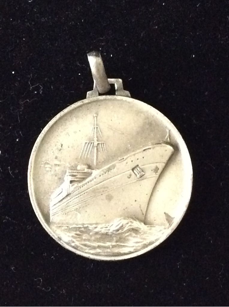 Italia Navigazione Genova Medal  coin collectible - Main Image 2