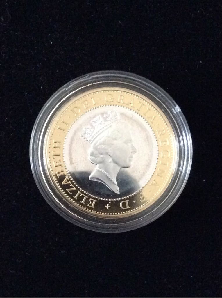 Standing On The Shoulders Of Giants £2 Silver Proof  coin collectible - Main Image 2