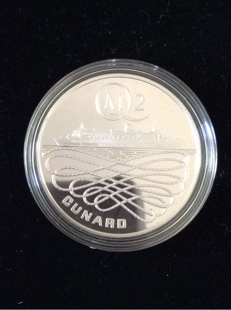 Cunard Queen Mary 2  coin collectible - Main Image 2