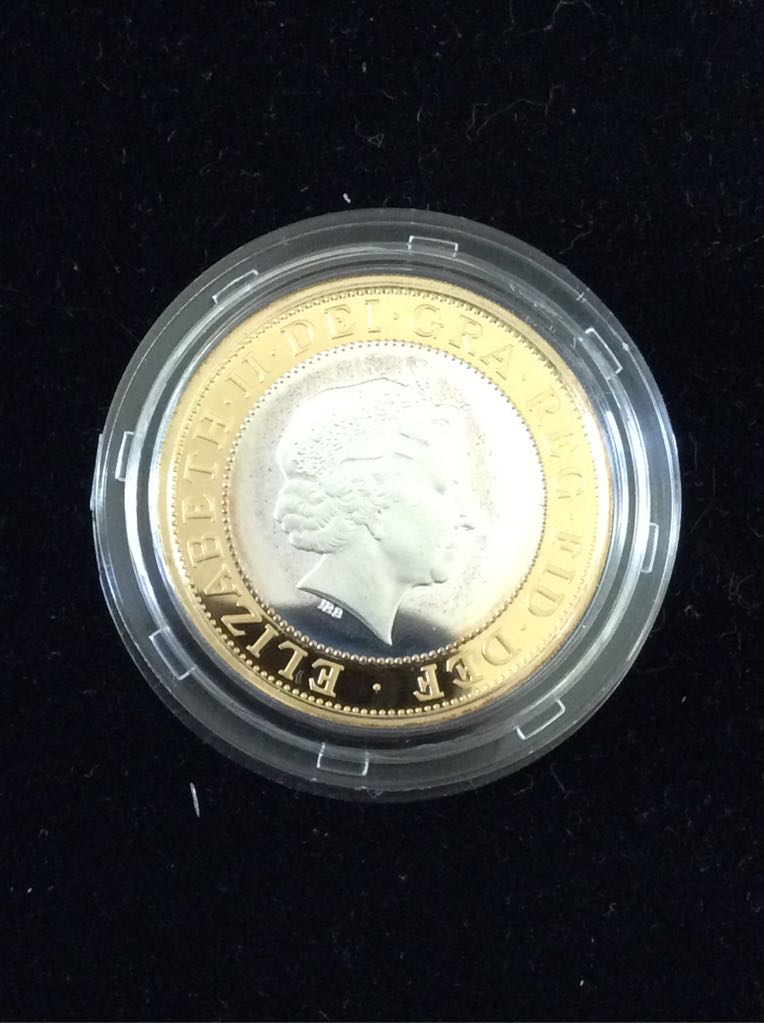 4th Olympiad 1908 £2 Silver Proof  coin collectible - Main Image 2