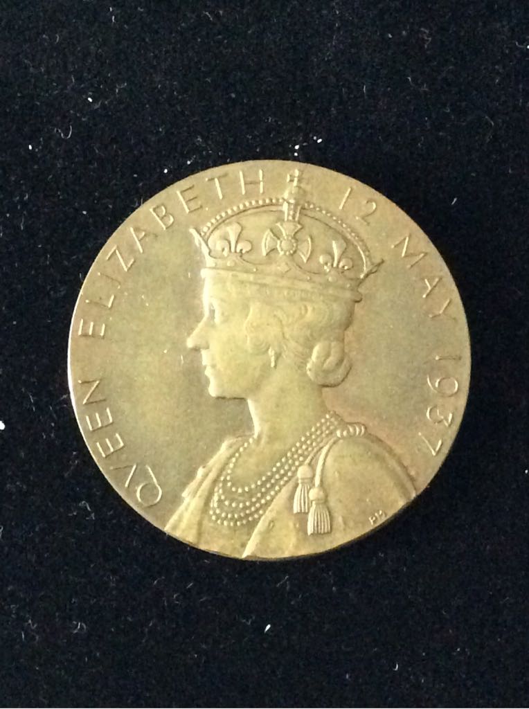 Small George VI Coronation Commemorative Medal  coin collectible - Main Image 2