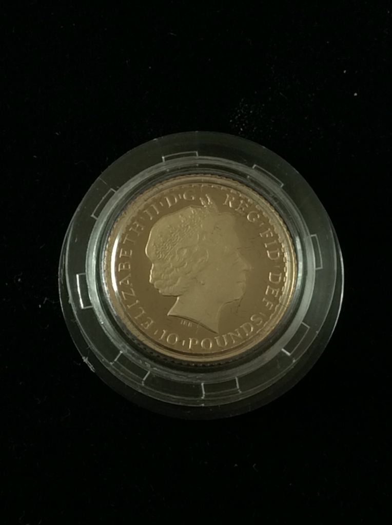 Britannia £10 Gold Proof - 1/10th Ounce  coin collectible - Main Image 2