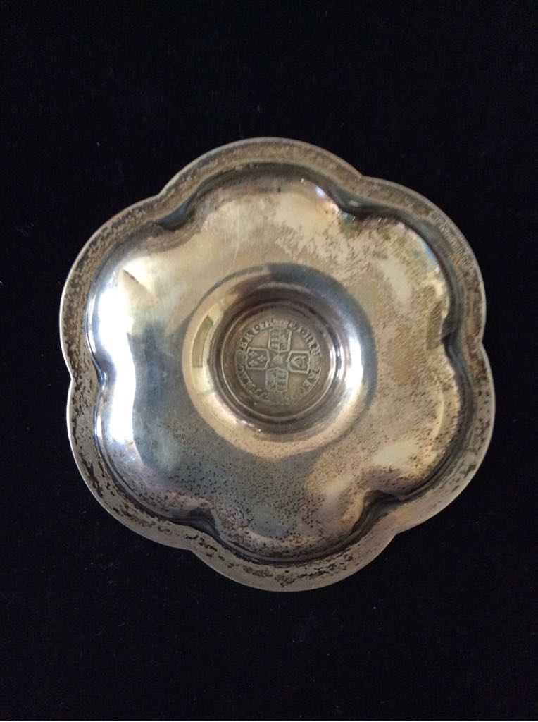 Queen Anne 1711 Shilling Coin Dish  coin collectible - Main Image 2