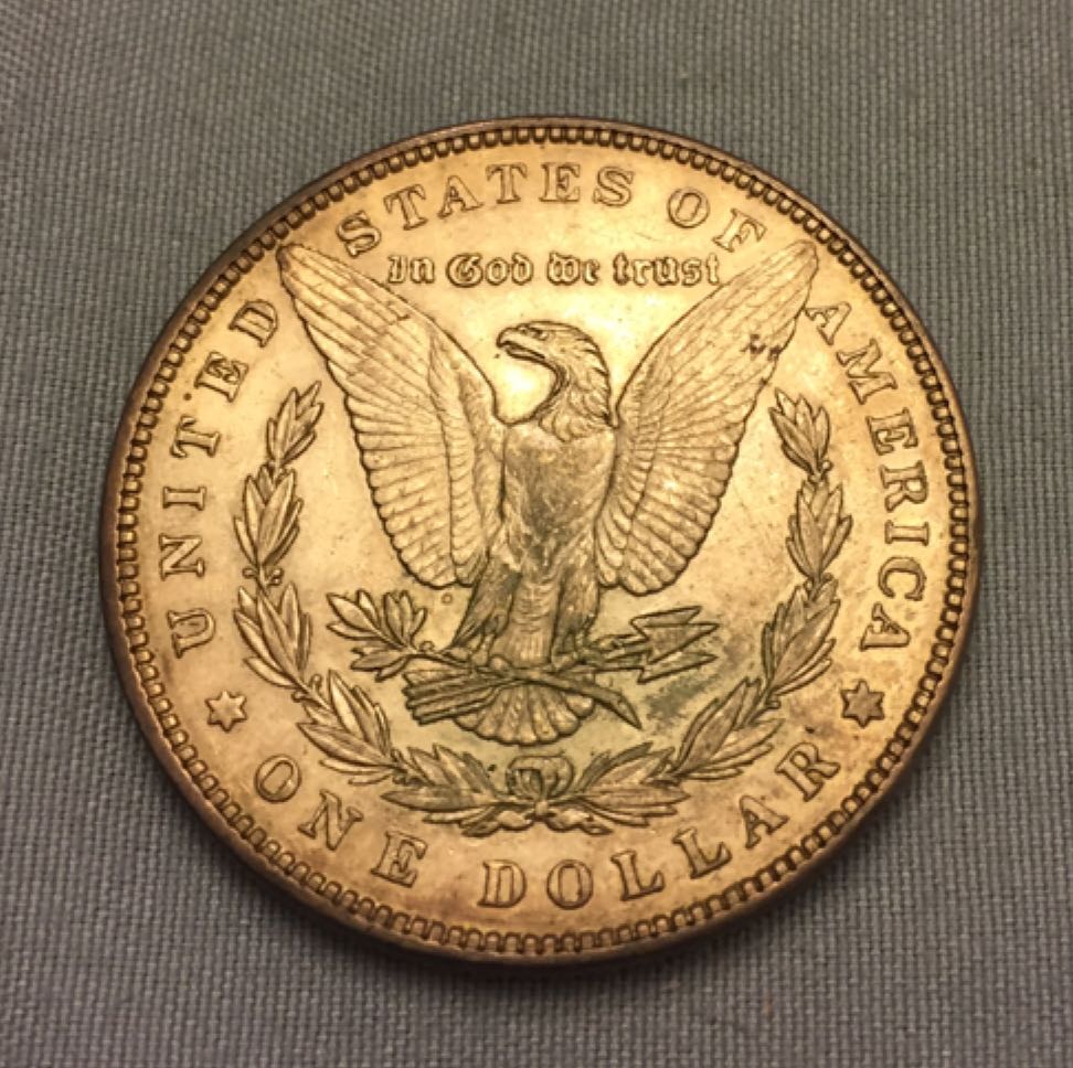 Morgan Silver Dollar 1896  coin collectible - Main Image 2