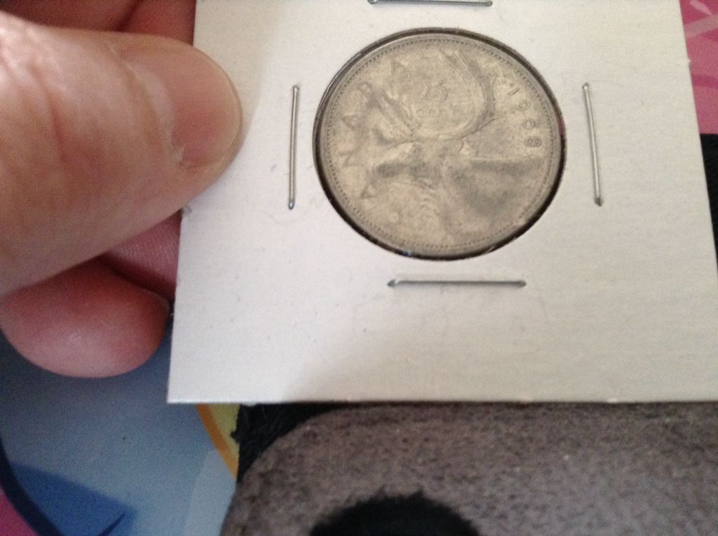 1958 Canadian Quarter  coin collectible - Main Image 2