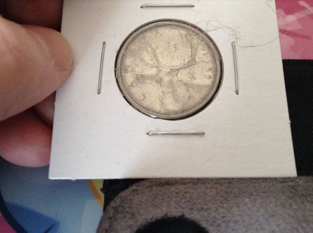 1959 Canadian Quarter  coin collectible - Main Image 2