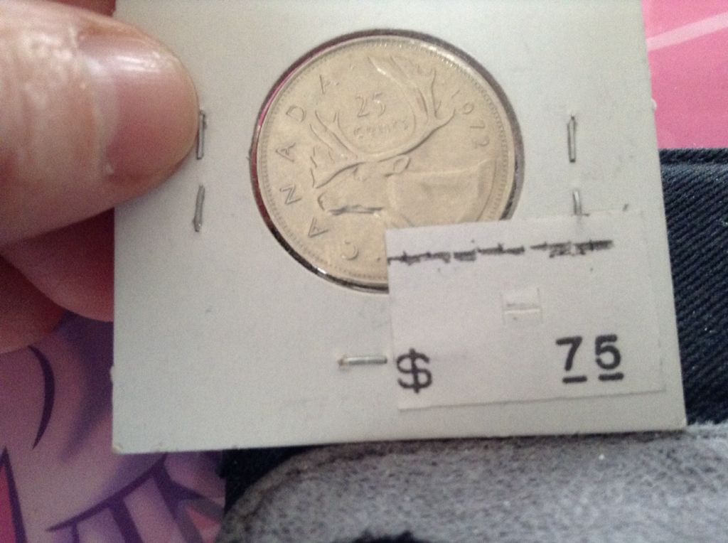 1972 Canadian Quarter  coin collectible - Main Image 2
