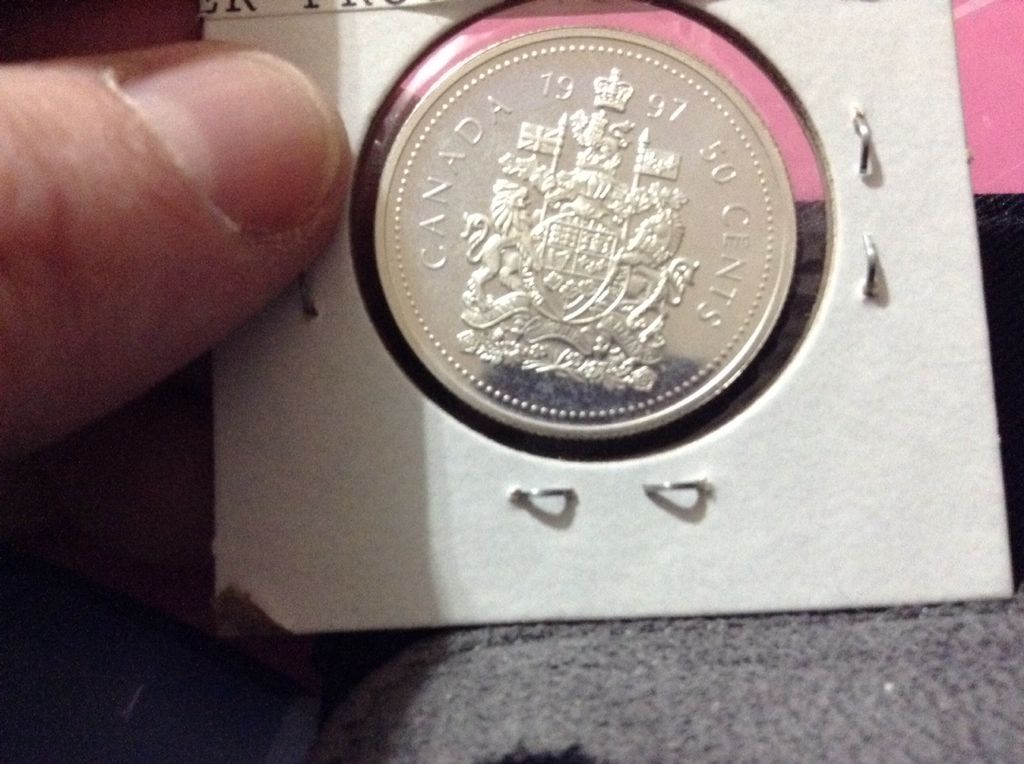 1997 Canadian Half Dollar Silver Proof  coin collectible - Main Image 2