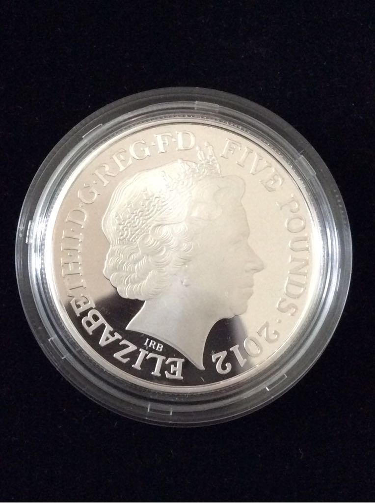 London 2012 Paralympics Silver Proof £5 Coin, The  coin collectible - Main Image 2