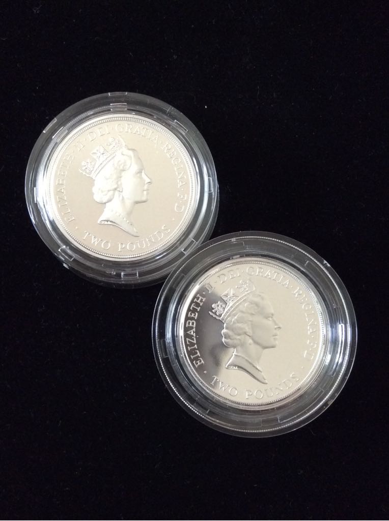 Tercentenary Of The Bill & Claim Of Rights £2 Piedfort Set  coin collectible - Main Image 2