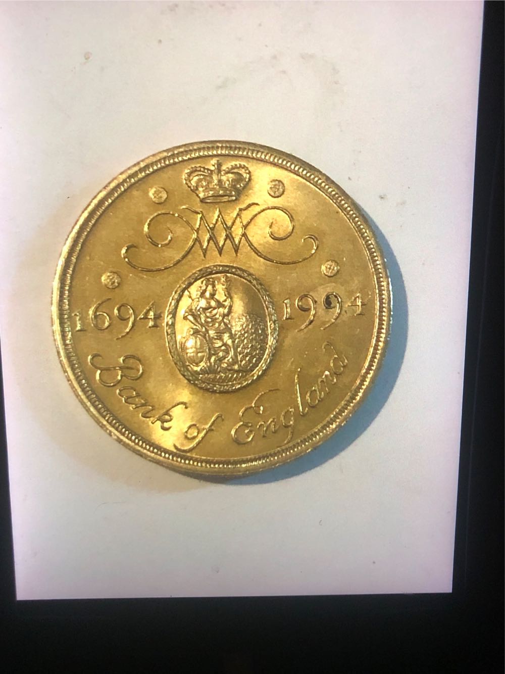 300th Anniversary Of The Bank Of England £2 Piedfort  coin collectible - Main Image 3