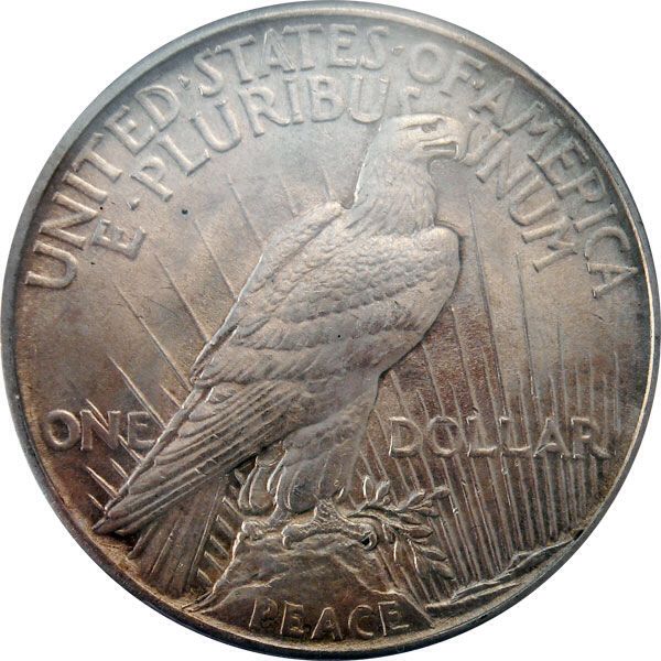 Peace Dollar 1921-P  coin collectible - Main Image 2