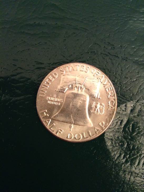 Franklin Half Dollar - 1949 D  coin collectible - Main Image 2